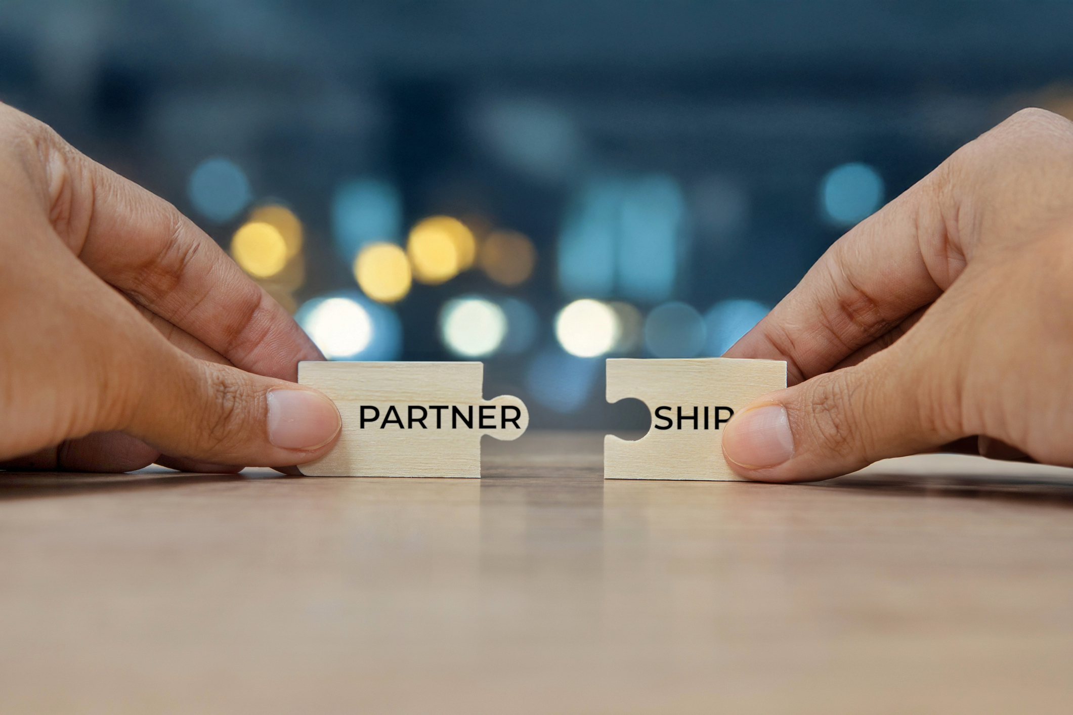 PARTNERSHIP. Join us in a partnership